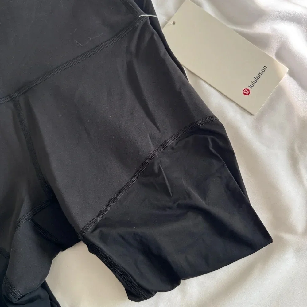 🆕🖤 Lululemon Wunder Train Mesh High Rise Tight 25” Black